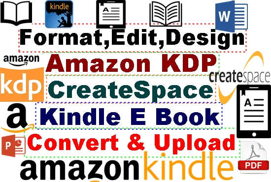 I will format, design and edit book for amazon KDP paperback
